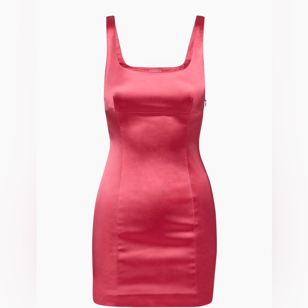 wilfred silk mini dress